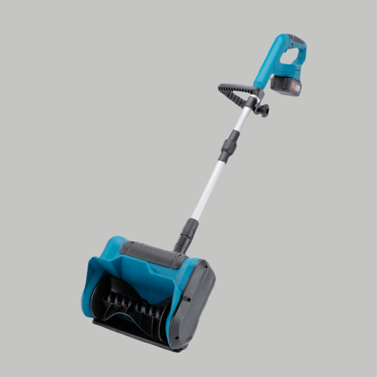 Efficient Cordless Snow Blower | Powerful Battery-Powered Sweeper for Quick Driveway and Deck Cleaning 0