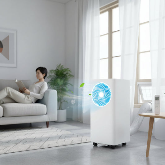 Efficient Portable Air Conditioner Unit with Sleep Mode & 24-Hour Timer for Ultimate Comfort 0