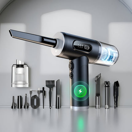 Cordless Electric Air Duster with Adjustable Airflow | Rechargeable Cleaning Tool for Electronics and Dust Removal
