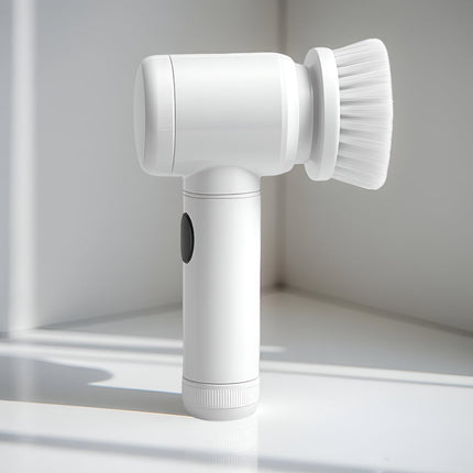 Electric Scrubber Rotary Cleaning Brush with Interchangeable Heads | Fast Surface Cleaning for Home and Car