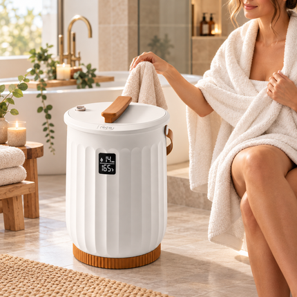 Towel Warmer for Bathroom, Electric Towel Warmer with Timer and Aromatherapy Box, Portable Towel Heater for Home Spa_01