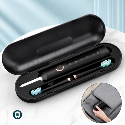 Sonic Electric Toothbrush with 6 Cleaning Modes | Rechargeable Travel Set for Daily Oral Care