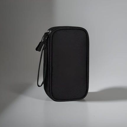 Electronics Organizer Travel Bag with Durable Fabric Design | Compact Storage for Cables and Accessories