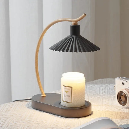 Elegant Candle Warmer Lamp with Nordic Design & Ambient Light for Relaxation 1