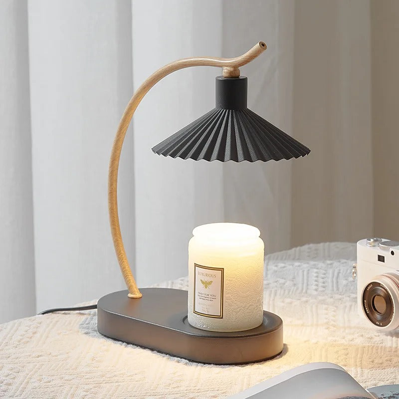 Elegant Candle Warmer Lamp with Nordic Design & Ambient Light for Relaxation 1