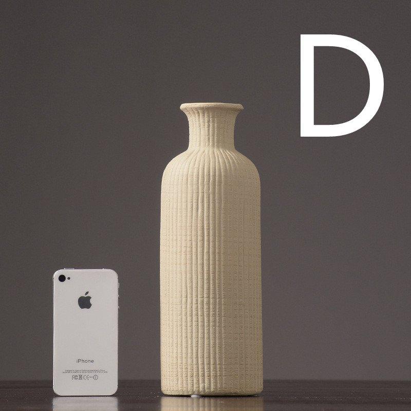 Elegant Ceramic Flower Vase Set with Minimalist Design for Stylish Home Decor 6