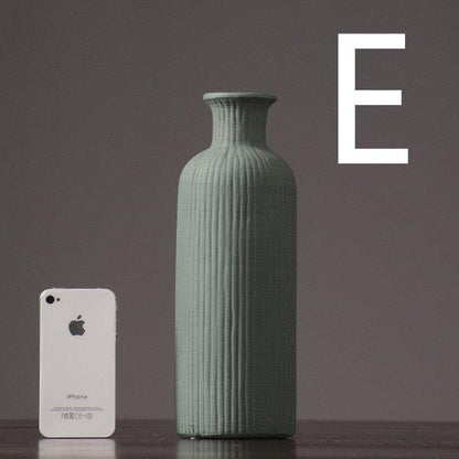 Elegant Ceramic Flower Vase Set with Minimalist Design for Stylish Home Decor 7