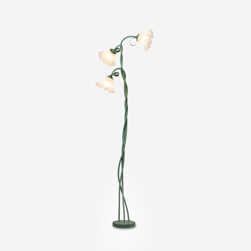 Elegant Floral Floor Lamp | Adjustable Brightness & Stylish Design | Modern Standing Lamp for Living Room Decor 1