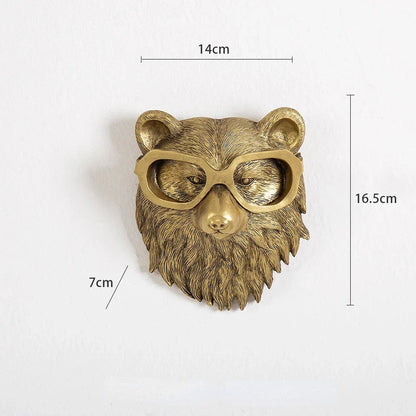 Elegant Home Decor | Antique Bronze Deer Head Wall Hook with Handmade Design | Unique Storage Solution for Stylish Interiors 1