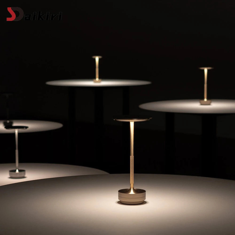 Elegant LED Table Lamp | Cordless Touch Dimming Design for Modern Ambiance 5