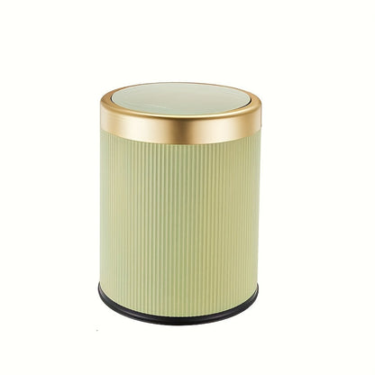 Elegant Oval Kitchen Trash Can with Odour-Sealing Design | Stylish Waste Bin for Modern Interiors 6