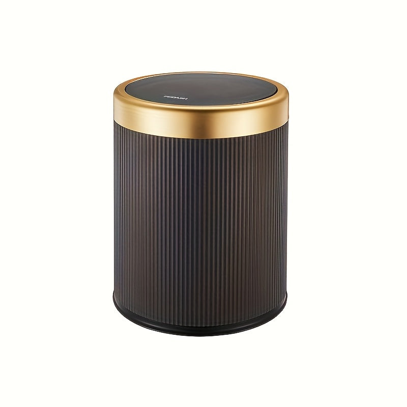 Elegant Oval Kitchen Trash Can with Odour-Sealing Design | Stylish Waste Bin for Modern Interiors 7