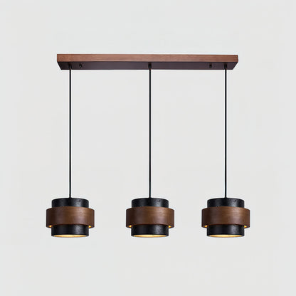 Elegant Pendant Lighting | Genuine Travertine Shade with Walnut Accent | Soft Ambient Glow for Luxurious Spaces 20