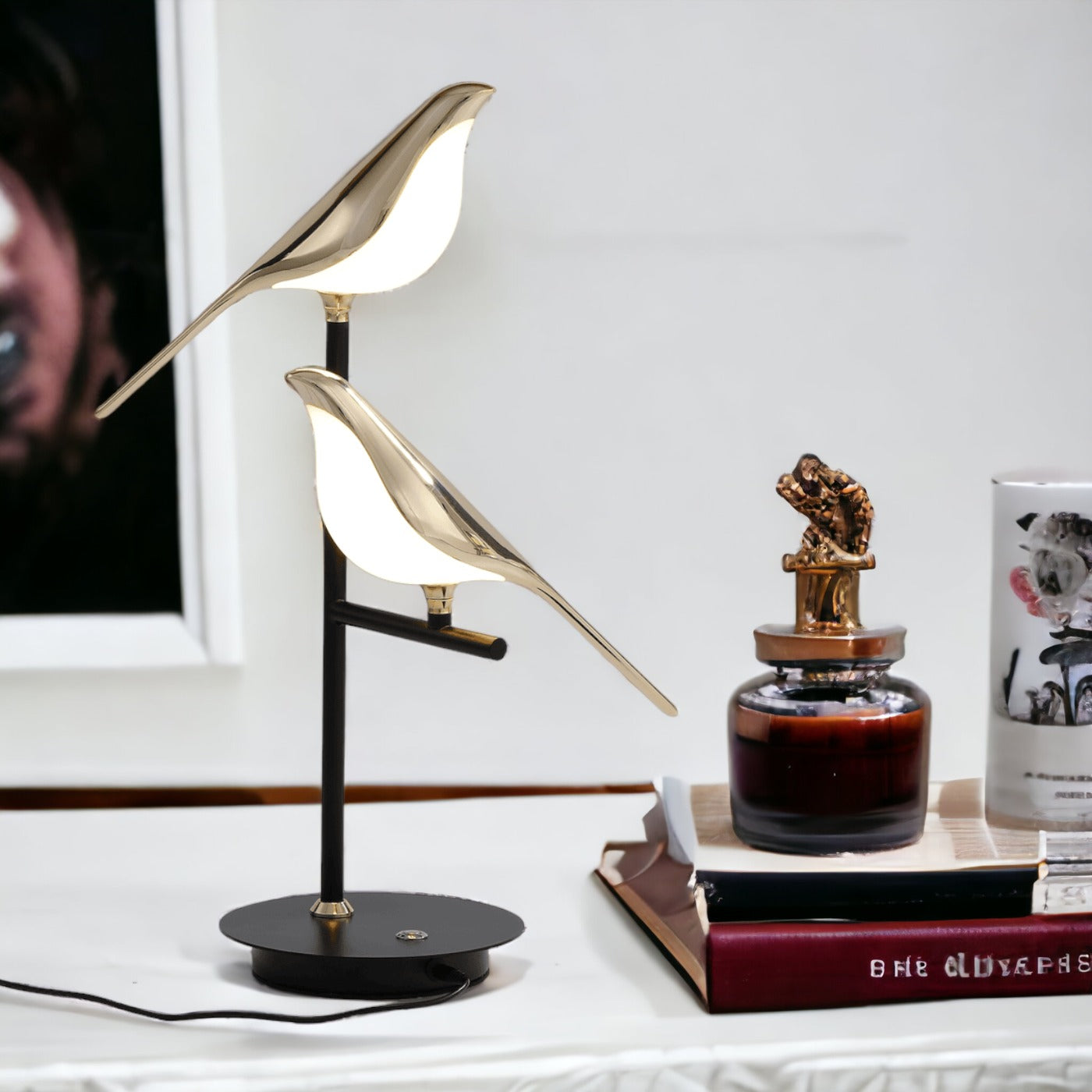Elegant Wall Sconce | Modern Nordic LED Wall Lamp with Bird Design | Stylish Lighting for Cozy Ambience 4