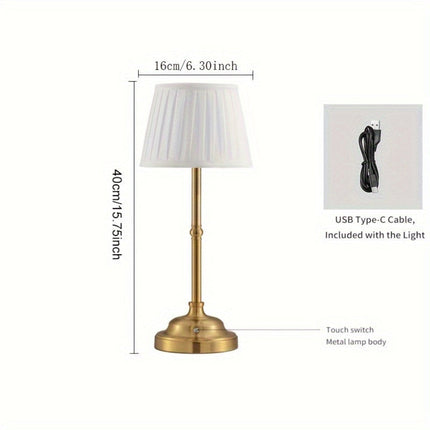 Elegant | Cordless Table Lamp with Touch Control & Adjustable Brightness | Versatile Lighting for Indoor and Outdoor Use 7
