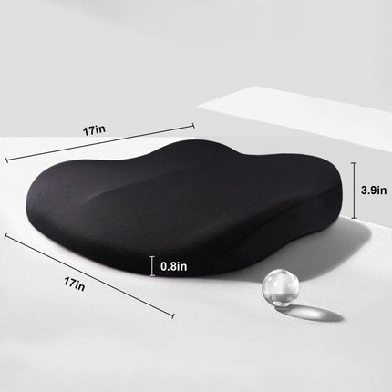 Wheelchair Cushion and Office Chair Cushion with Non Slip Bottom and Breathable Cover – image 7