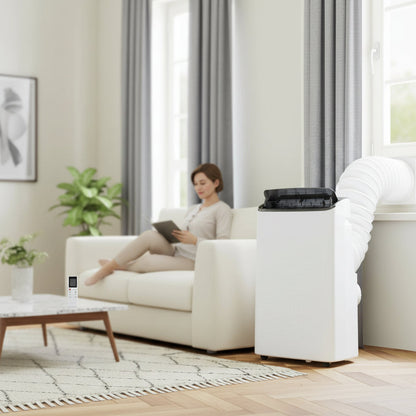Energy Efficient Portable Air Conditioner with 14,000 BTU Cooling | 3-in-1 Functionality for Year-Round Comfort 3