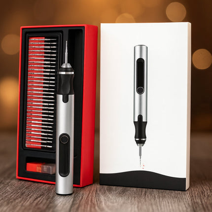 Engraving Tool Electric Craft Pen with Precision Tip Control | Personalize DIY Projects with Ease