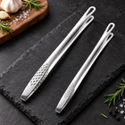 Cooking Tongs Stainless Steel, 2 Pack Kitchen Tongs for Serving, Grilling Tongs, Kitchen Utensils, Grill Accessories_00