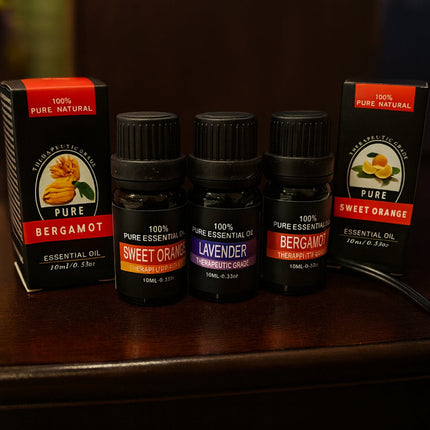 Essential Oils Plant Extract 10ml Bottle with Aromatic Scents | Ideal for Home Diffuser and Relaxation