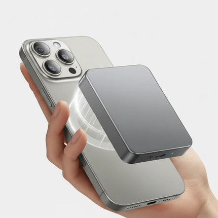 Portable SSD External Hard Drive with Magnetic Design | High-Speed 460MB/s Transfer and 4K Video Recording Support