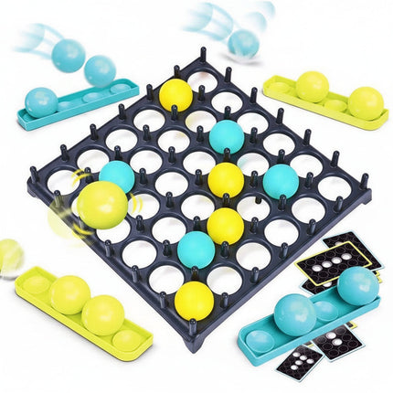 Interactive Ball Toss Board Game for 2-4 Players | Fast-Paced Fun for Indoor and Outdoor Parties