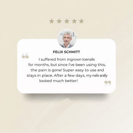 Ingrown Toenail Correction Patches for Healthy Nail Growth | Comfortable Non-Invasive Support for Daily Wear