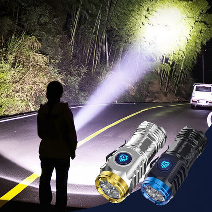 Compact LED Mini Flashlight with Rechargeable Battery & Waterproof Design | Versatile Light for Camping and Emergencies