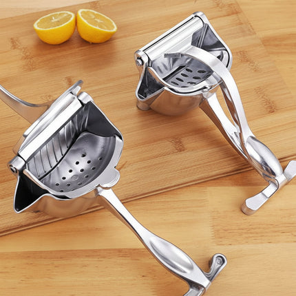 Manual Citrus Juicer with Ergonomic Handle | Stainless Steel Hand Press for Fresh Juice Extraction