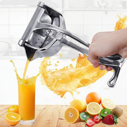Manual Citrus Juicer with Ergonomic Handle | Stainless Steel Hand Press for Fresh Juice Extraction
