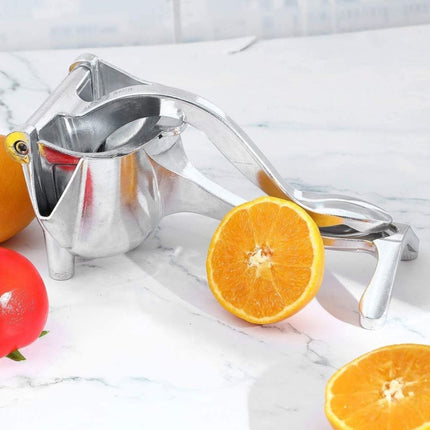 Manual Citrus Juicer with Ergonomic Handle | Stainless Steel Hand Press for Fresh Juice Extraction
