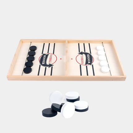 Wooden Catapult Board Game for Families | Fast-Paced Tabletop Fun for Kids and Adults