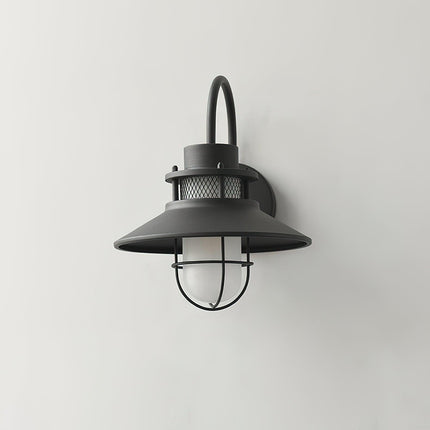 Industrial Outdoor Wall Lamp with Weather-Resistant Finish | Soft Ambient Light for Patios and Verandas