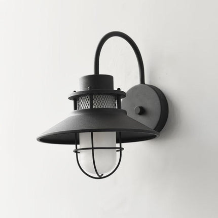Industrial Outdoor Wall Lamp with Weather-Resistant Finish | Soft Ambient Light for Patios and Verandas