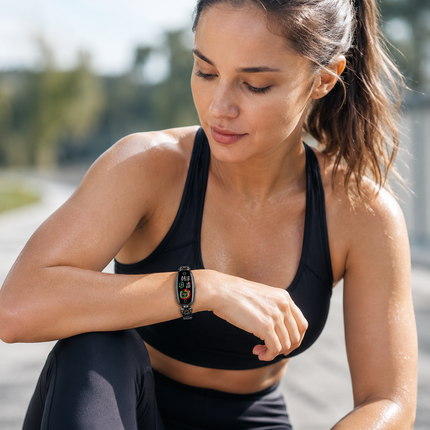 Stylish Fitness Tracker with Sleep & Heart Rate Tracking | Everyday Wellness Device for Active Lifestyles