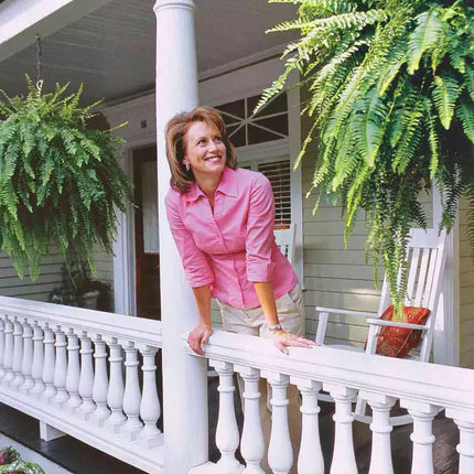 Artificial Boston Ferns Set of 18, Outdoor Artificial Plants – image 14
