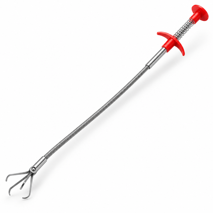 Flexible Drain Cleaning Tool with Long Handle, Shower Drain Unclogger Tool, Hair Drain Remover, Plumbing Tool for Sinks_02