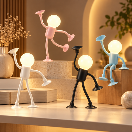 LED Table Lamp, Flexible Desk Lamp with Suction Base, Foldable Bedside Lamp for Study and Laptop_00