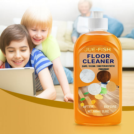 Multi-Surface Floor Cleaner with Lemon Scent | Plant-Based Formula for Stains and Freshness