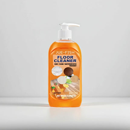 Multi-Surface Floor Cleaner with Lemon Scent | Plant-Based Formula for Stains and Freshness