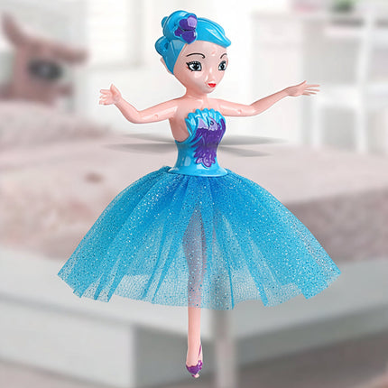 Flying Fairy Princess Toy with Hand Sensor Control & LED Lights | Interactive Flying Fun for Kids 3+