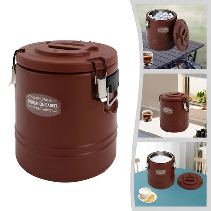 Insulated Food Container with 15L Capacity | Thermal Hot Cold Storage for Meals and Catering