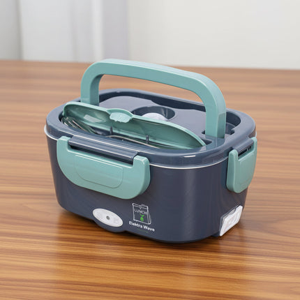 Electric Lunch Box with Removable Stainless Steel Container | Heated Food Warmer for Hot Meals On-the-Go