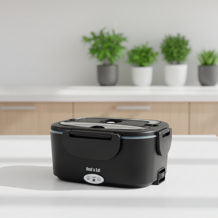 Electric Lunch Box with Removable Stainless Steel Container | Heated Food Warmer for Hot Meals On-the-Go