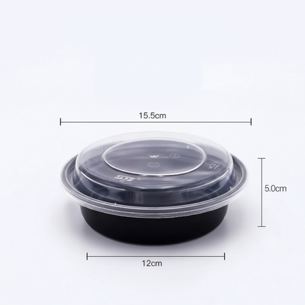 Leakproof Meal Prep Containers for Food Storage | Disposable Plastic Boxes for Easy Organization and Transport