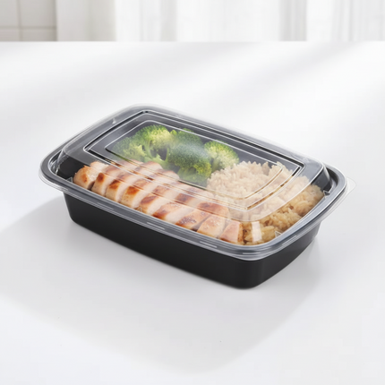 Leakproof Meal Prep Containers for Food Storage | Disposable Plastic Boxes for Easy Organization and Transport