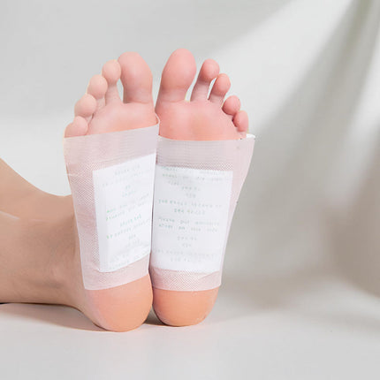 Bamboo Foot Pads Set with Adhesive Design for Overnight Sole Care | Comfortable Nightly Routine for Personal Wellness