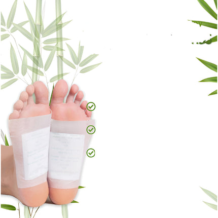Bamboo Foot Pads Set with Adhesive Design for Overnight Sole Care | Comfortable Nightly Routine for Personal Wellness