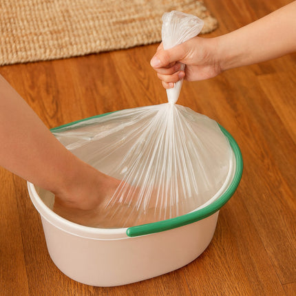 Foot Spa Liner Set of 90 Disposable Bags for Pedicure Tub | Quick Cleanup & Heat-Resistant for Easy Spa Sessions