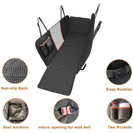 Pet Car Seat Extender with Non-Slip Design | Safe Travel Solution for Dogs